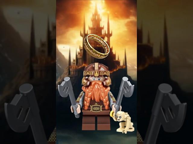 LEGO LORD OF THE RINGS GIMLI MINIFIGURE | TV-5077 |TV-6410 | LEGO UNOFFICIAL #lego #LOTR #shorts