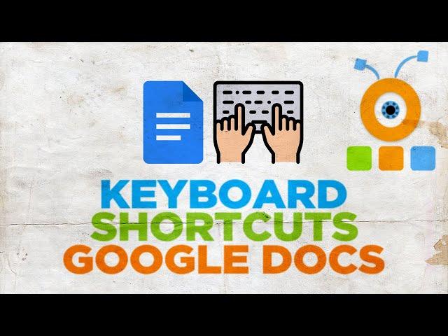 How to Find Keyboard Shortcuts in Google Docs