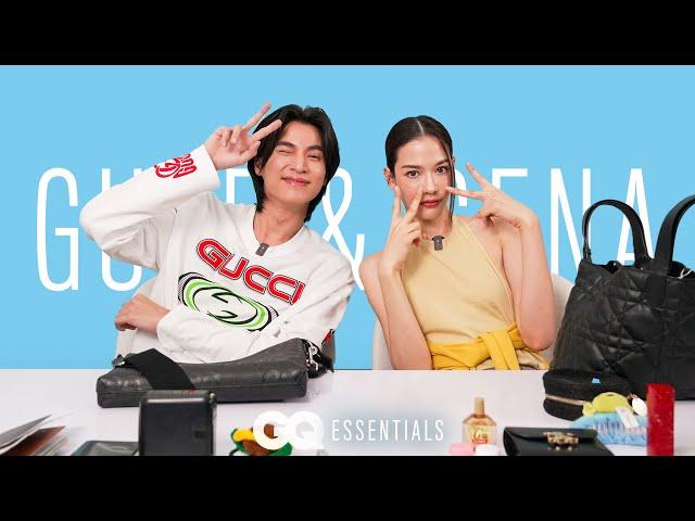 ส่องไอเท็ม กลัฟ-คณาวุฒิ และ จีน่า-ญีนา ที่ขาดไม่ได้ [ENG SUB] | GQ My Essentials