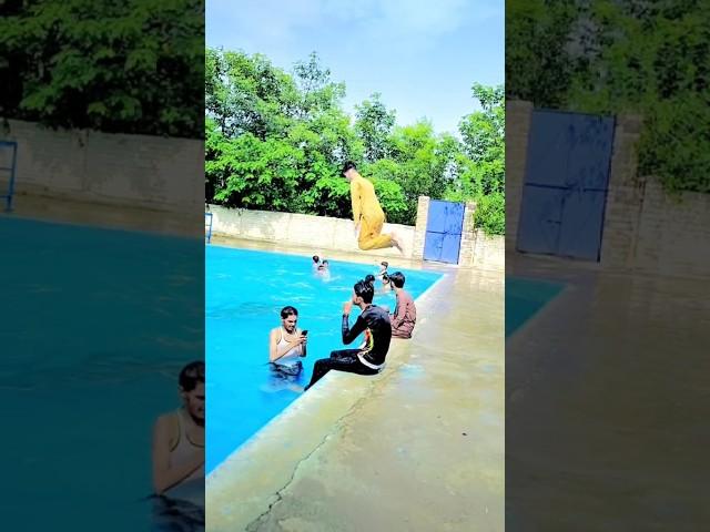 High jump in swimming  #kohat #swimmingpool #fyp #foryou #danishkhanbangash