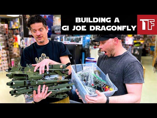 GI Joe Collector wants a Dragonfly ! Can we build one in the back?