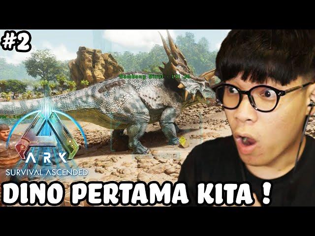 DINO PERTAMA HOMPIMPA - Ark Survival Ascended Indonesia - Part 2