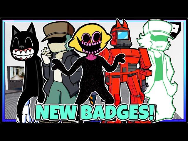 HOW TO GET ALL 10 NEW BADGES + FNF SKINS/MORPHS in TREVOR CREATURES KILLER 2 | ROBLOX