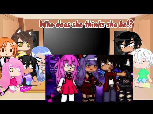 Aphmau react to ships PhD aarmau and travlyn 2/3