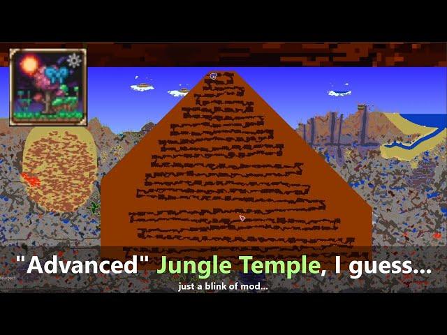 "Advanced" Terraria world generation ─ So you can create all kind of advanced nonsense...