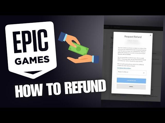 How to REFUND on Epic games store!! 2023