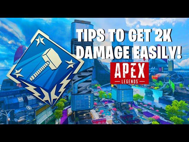 HOW TO GET 2K DAMAGE BADGE CONSISTENTLY - Apex Legends