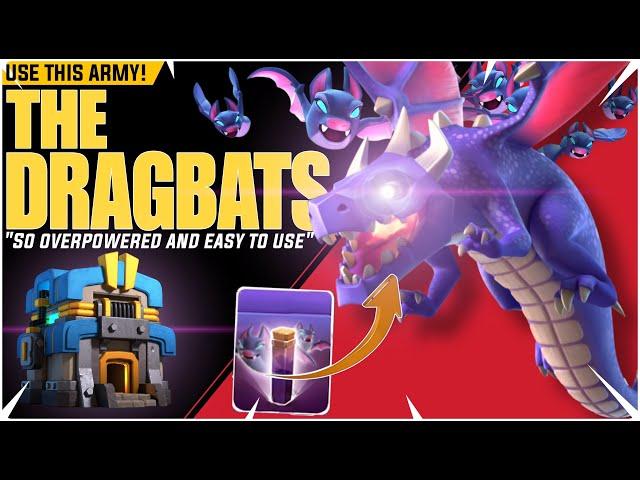 Th12 "DragBat Attack strategy" 2024 | Th12 Dragon Bat Spell Attack | Best Th12 Attack Strategy