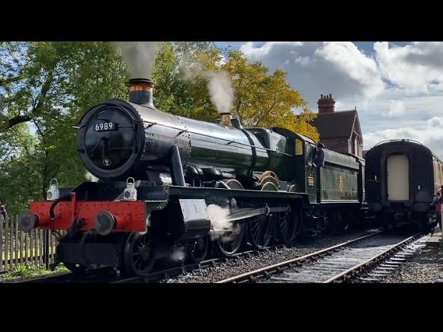 GWR 6959 ‘Modified Hall’ Class | 6989 Wightwick Hall | Bluebell Railway | Sheffield Park | 15/10/22