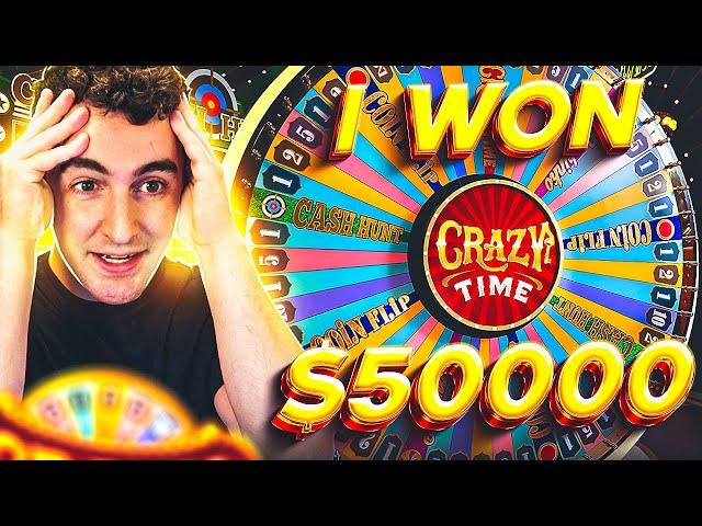 MY BIGGEST WIN EVER ON CRAZY TIME!!! ($2000 BET)