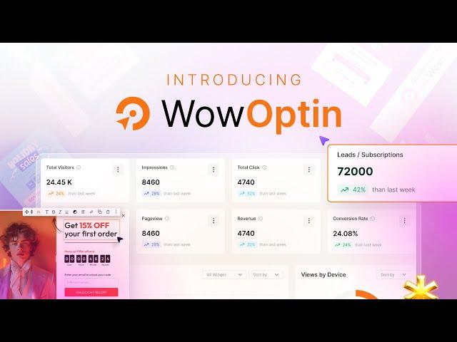 WowOptin - The Game-Changer for Sales and Leads!