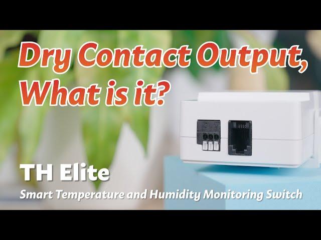 SONOFF TH Elite Smart Temperature and Humidity Monitoring Switch