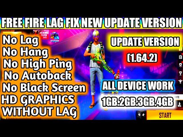 FREE FIRE OB29 UPDATE CONFIG FILE 2021 | 1.64.2 FREE FIRE LAG FIX 1GB 2GB RAM CONFIG FILE