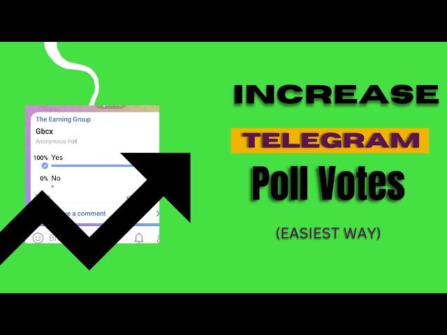 How To Increase Telegram Poll Votes | How to increase telegram Post Views | Telegram Poll Votes