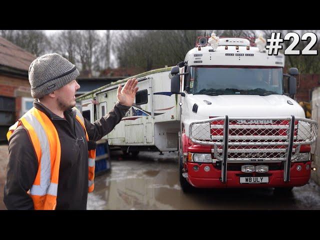 Pulling Out The 5th Wheel Trailer Home! | WHAT A LOAD OF SCRAP - EP22