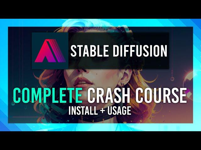 COMPLETE CRASH COURSE | Install + Guide |  Stable Diffusion AUTOMATIC1111 SDUI