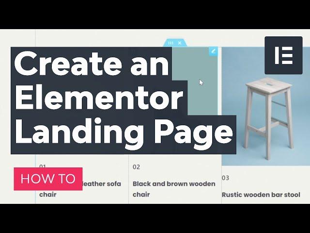 Create an Elementor Landing Page for WordPress