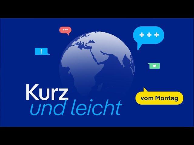 Deutsch lernen mit Videos | Kurz und leicht vom 25.11.2024 | mit deutschen Untertiteln