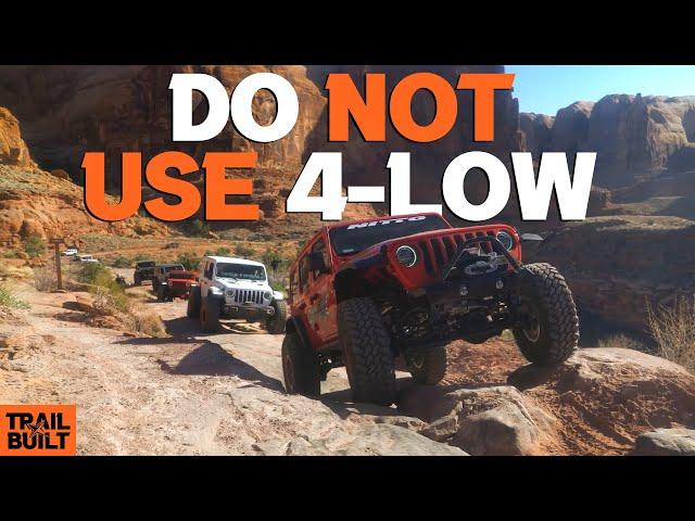 Do NOT Use 4-Low Offroad || Watch First!