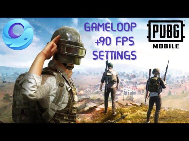 How to Get 90 FPS in PUBG Mobile Emulator - NO FREEZING - Gameloop 7.1 Beta Version