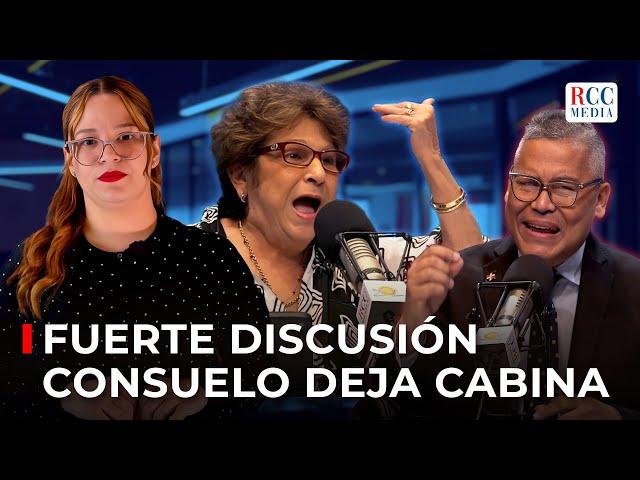 CONSUELO SALE DE CABINA POR DISCUSIÓN CON CARLOS PEÑA - BOLETÍN RCC MEDIA