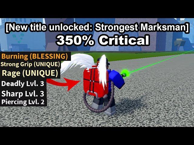 I Became The Strongest Marksman In Roblox Blox Fruits