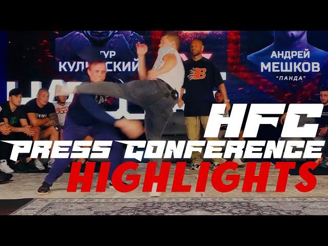 Russian Bare Knuckle Highlights HFC Press Conference