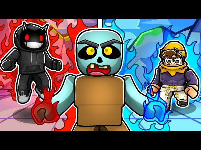 ELEMENTAL POWERS Decide OUR MOVESETS In ROBLOX The Strongest Battlegrounds...