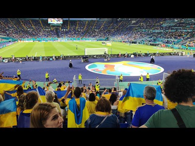 Ukraine vs England 0-4 | Euro 2020 | National Anthems | 03/07/2021