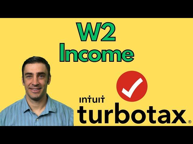 W2 - TurboTax