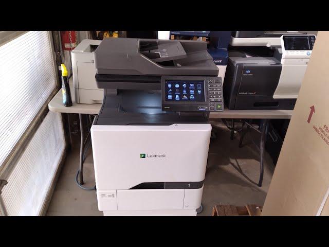 Lexmark XC4140 Demonstration / Demo