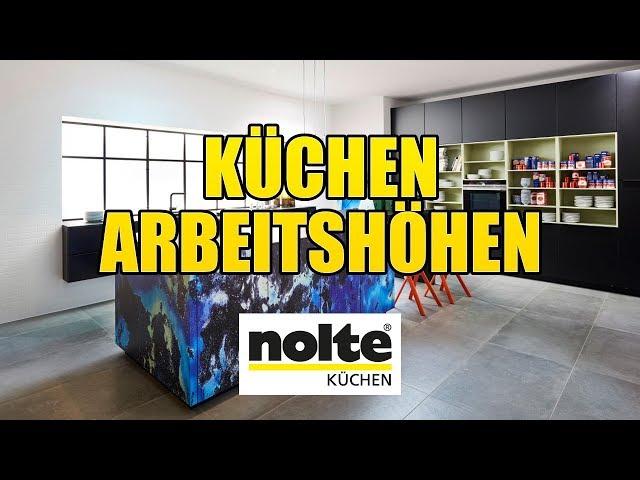 Nolte Küchen - Arbeitshöhen