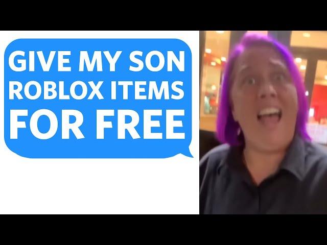 Karen DEMANDS I give her Spoiled Brat MY ROBLOX ITEMS for FREE - Reddit Podcast