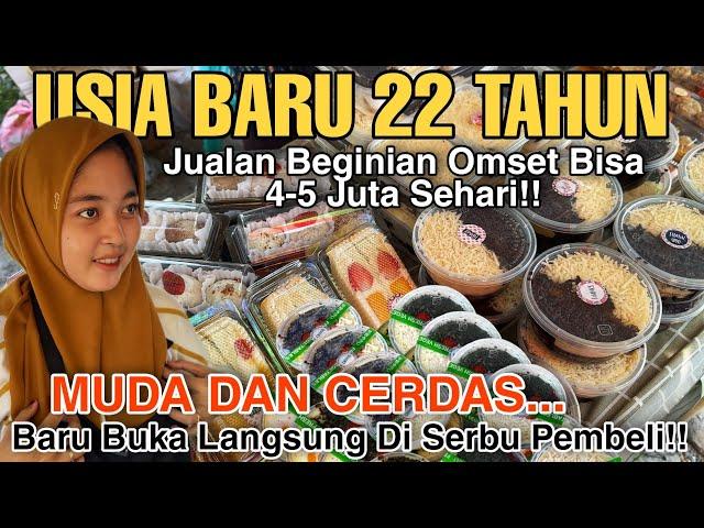 UNTUNGNYA 1 JUTA CUMA JUALAN JAJANAN KEKINIAN!! Istri CERDAS BANTU EKONOMI KELUARGA DENGAN BERJUALAN