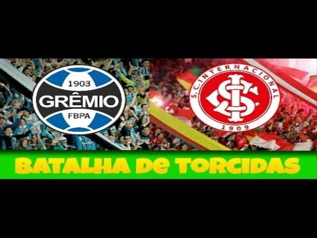 BATALHA DE TORCIDAS - Grêmio x Internacional -