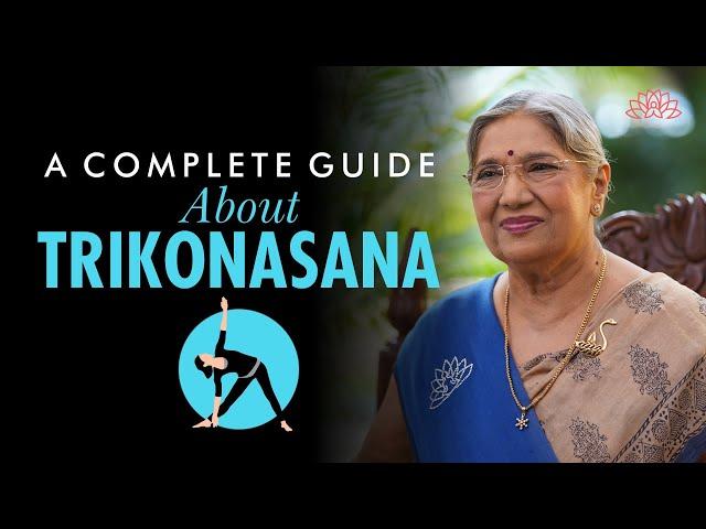 How to do Trikonasana? | Asana to Strengthen the Lower Extremities | The Yoga Institute