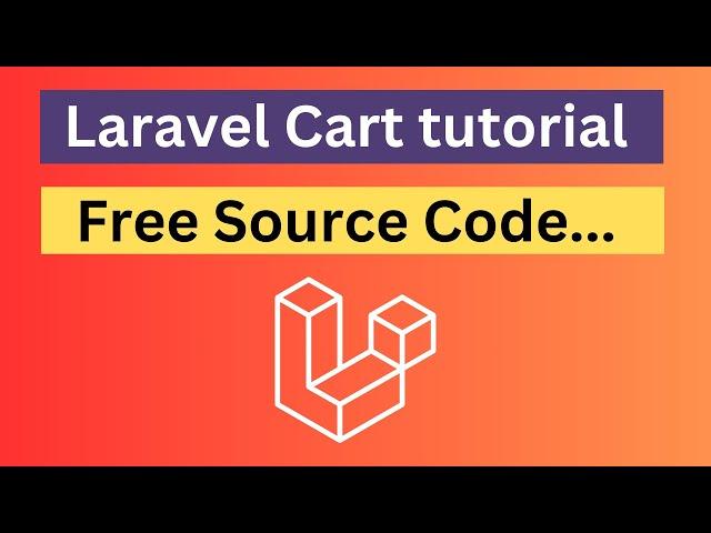 Laravel Shopping Cart Package with Installation - Free Source Code