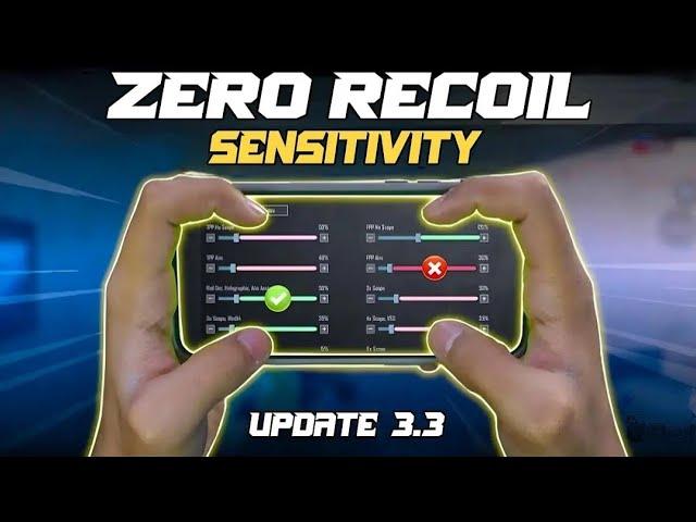 Update 3.3 Best Sensitivity Settings  For All Devices And IOS Gyroscope And Non Gyro | BGMI | PUBG