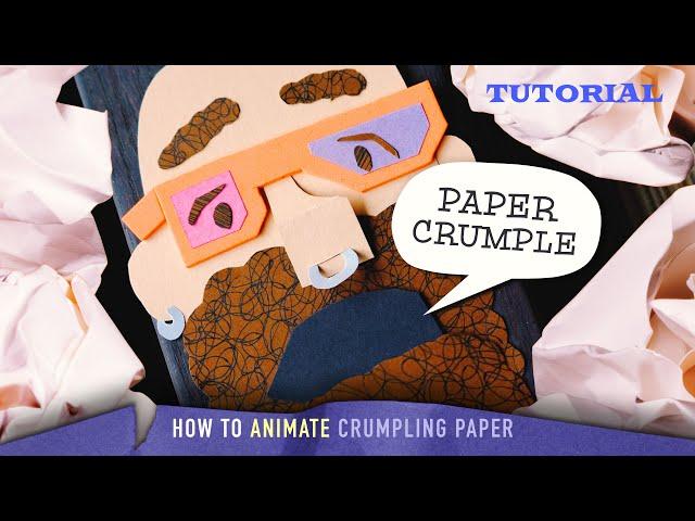 How to Animate Paper Crumpling