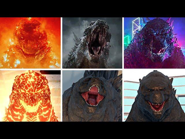 GODZILLA Legendary Kaiju Universe VS Legendary GODZILLA Filme (Referências)