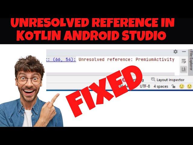 Unresolved reference in Kotlin Android Studio || Unresolved reference Android Studio Kotlin import