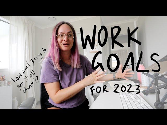 Revealing my work goals & team strategy for 2023!