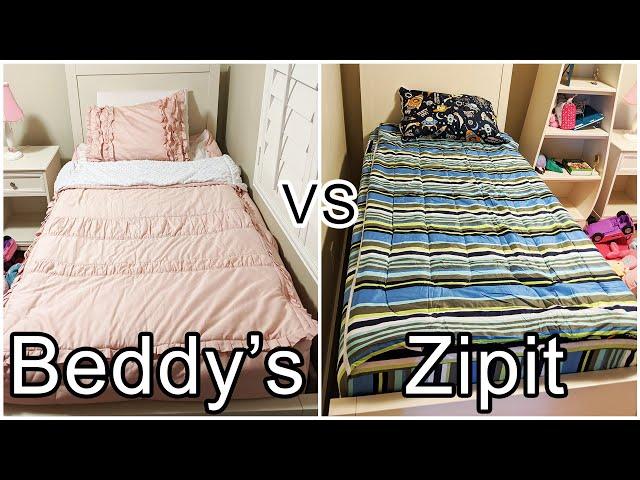 Popular Zipper Bedding Compared! Beddy's vs Zipit