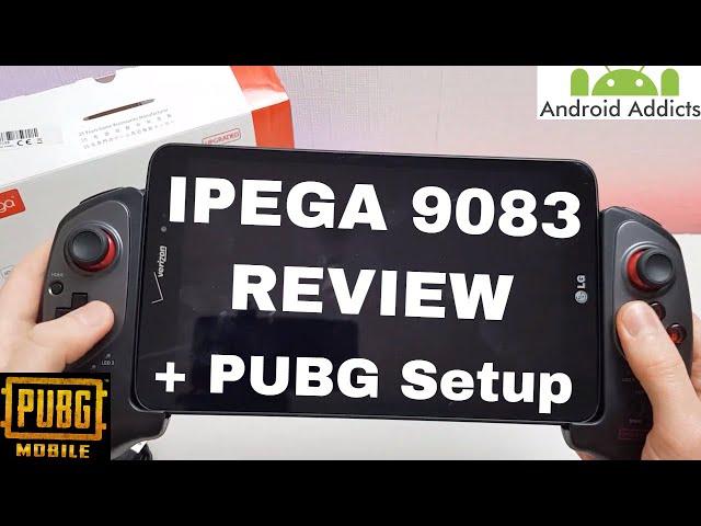 IPEGA 9083s Android Controller Setup and Review PUBG Gameplay