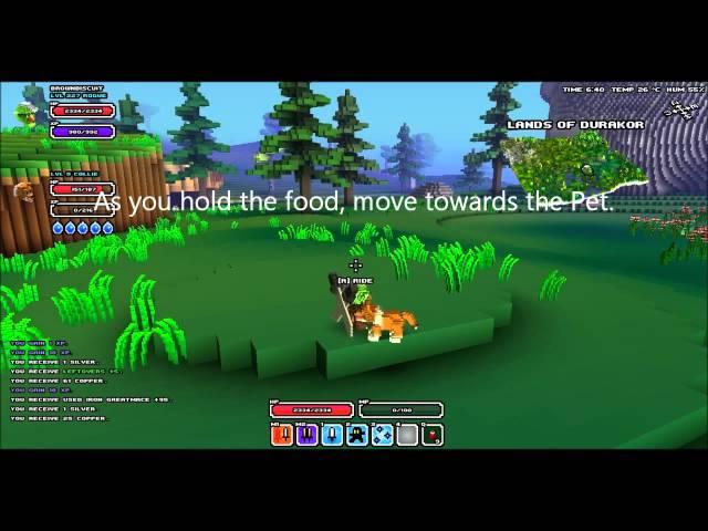 Cube World  приручение питомцев