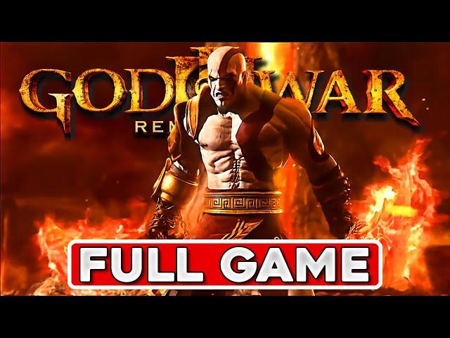 GOD OF WAR 3 Remastered Walkthrough Gameplay FULL GAME ENDING - No Commentary