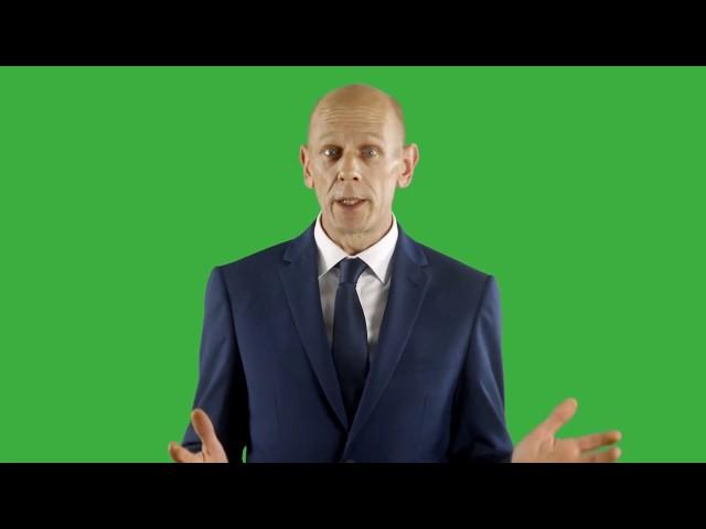 Green Screen Spokesperson Videos  Green Screen Presenter Example