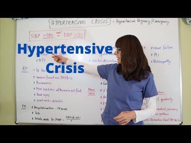 Hypertensive Crisis