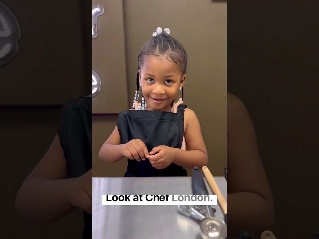 Chef London has arrived! #bakingclasses #kidsbakingclass