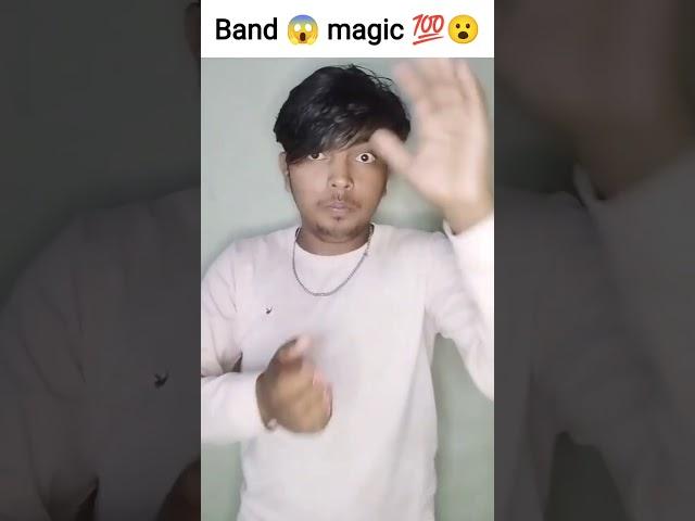 Rubber band magic tricks || Tutorial 🪄 Sanjay magic tricks  #shorts #short #viral #sanjay